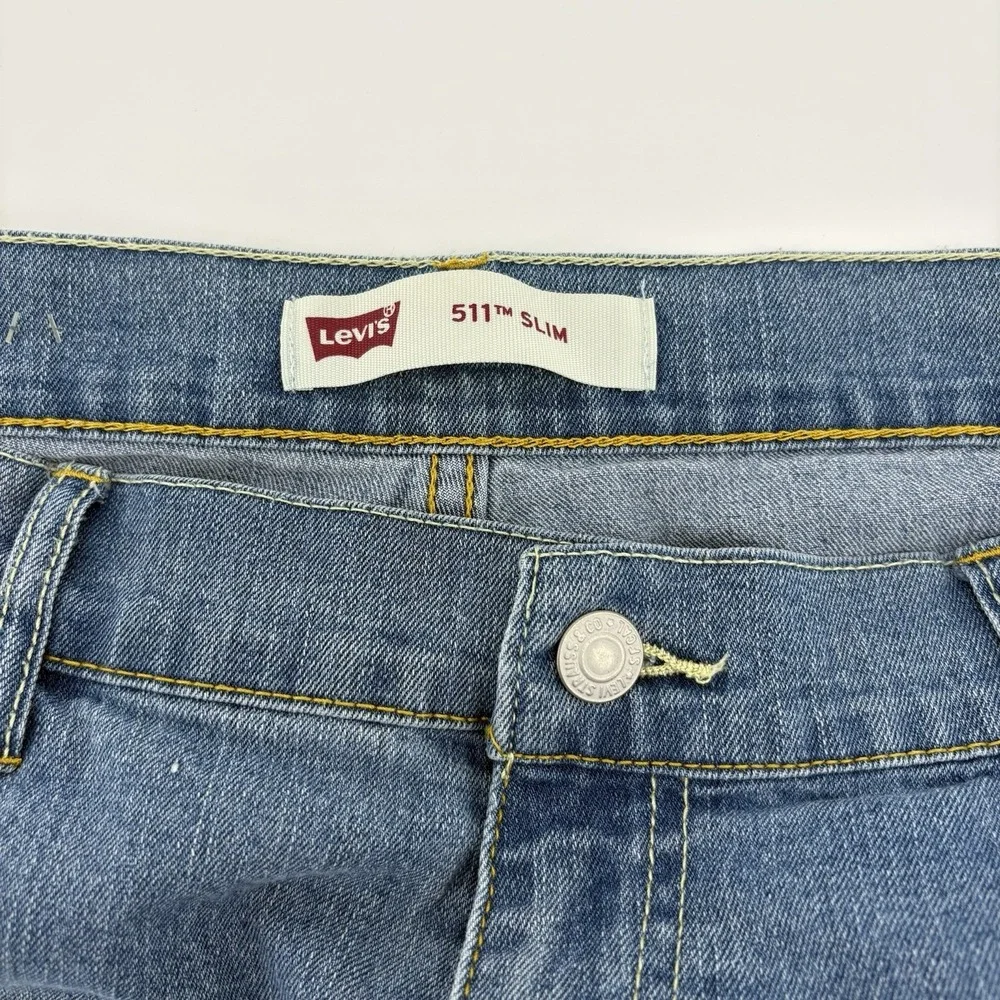 Levi's 511 Jeans Boys 20 Regular 31x30‎ Slim Fit Denim